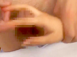 Massage of the hand censored...