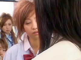 Japanese Schoolgirl Bus Orgy (Censored)