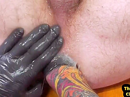 Analeaten sturdy bottom fingered by inked...