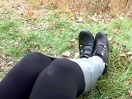 Wife taped and tape gagged outdoors...