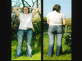 Karin mit jeans...