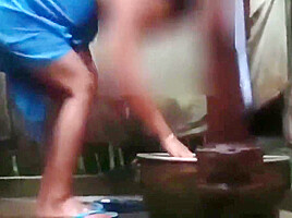 Indian body washing video...