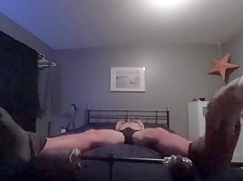 Girl Sucks And Tickles Boyfriends Tied Toes Till He Orgasms...