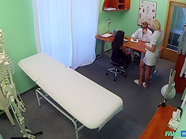Misha In Busty Beautiful Patient Has Examined By Nympho Nurse Fakehospital...