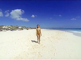 Nude Beach - Cuban Beauty