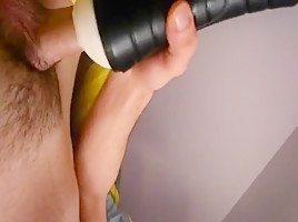 Twink cock with fleshlight...