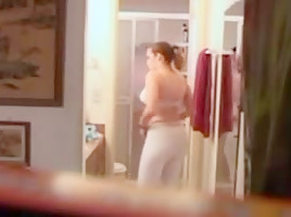 Roomies takes turns in the shower hidden cam clip 2
