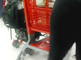 Bubble booty latina milf in target...