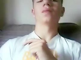 Cute boy with fucking hot on...
