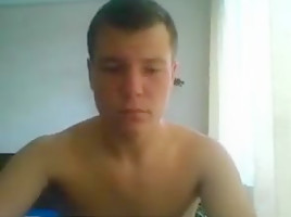 Lithuanian cute boy dildo on cam...
