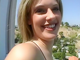 Horny pornstar Breanna Noel in incredible masturbation, blonde  video