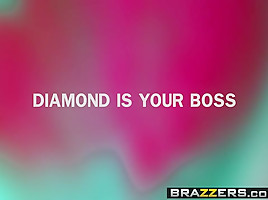Brazzers at work diamond jackson and...