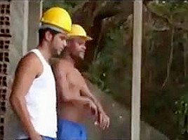 Two Brazilian Workers And Their Outdoor Fuck...