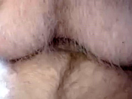 Dad showing uncut cock on cam...
