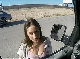 Hd Povd Hitch Hiker Busty Fuck And Facial...