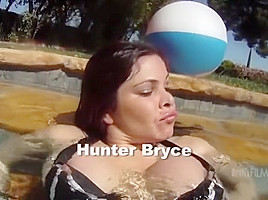 Hunter bryce brunette, outdoor...