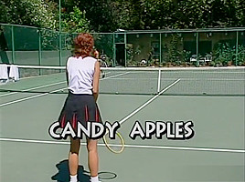 Candi apple in horny outdoor, clip...