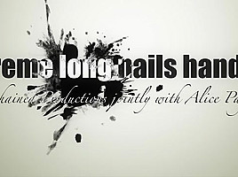 Latex long nails to...