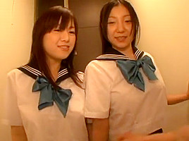 94 jpn threesome schoolgirls...