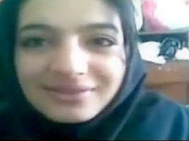 Iran beautiful hijab girl showing tit...