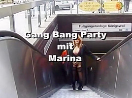 Marina piss party...