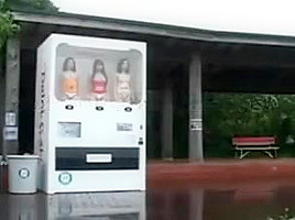 Drink Girl Vending Machine In Japan...