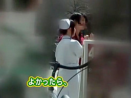 Crazy Japanese girl Azumi Mizushima, Tsumugi Serizawa, Nana Usami in Incredible Public JAV scene
