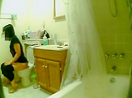 Hidden cam wife late night shower prep 1 of 2