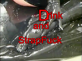 Rubberclinic piss drink and strapfuck...