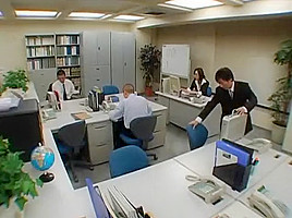 Japanese Office Lady Gets...