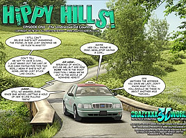 3d comic hippy hills episode 1...