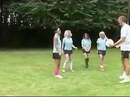Four british schoolgirls are very nice...