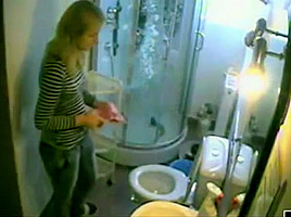 Dutch Blonde In Bathroom 02...