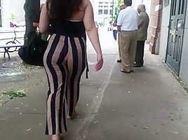 Sensational whooty candid booty follow...