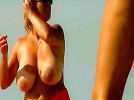 Spy Beach Tits Nipples Areola...