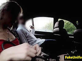 Dogging amateur facialized by english cop...
