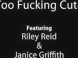 Janice Griffith and Riley Reid too fucking cute lesbian scene