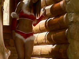 JULIA TAYLOR in Sexy Santa