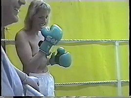 Real Topless Boxing...