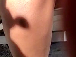 Chocolate upskirt at a cafe today...