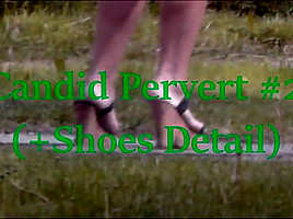 Candid pervert 2 shoes detail...