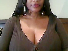 Huge Ebony Boobs Webcam...