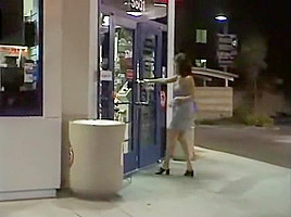 Wc blowjob in gas station...