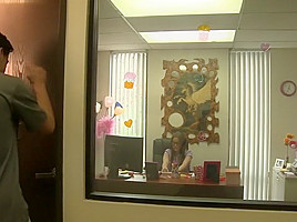 In Crazy Office Hairy Adult Video...