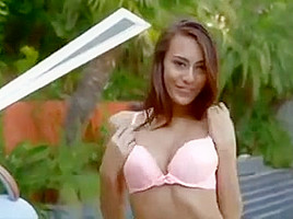 Janice Griffith stands on big cocks