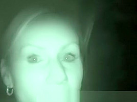 Action In Night Vision Amateur Blowjob...