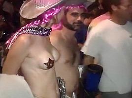 Wild Parties Turn To Girls Flashing Tits...
