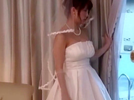 Bride Under Her Skirt...