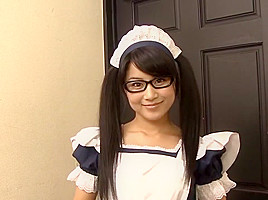 Love Saotome Pigtailedmaid With Glasses...