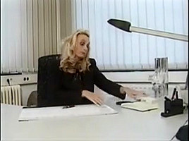 Milf pisses and gets fucked office...